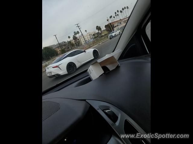 Lexus LC 500 spotted in Los Angeles, California