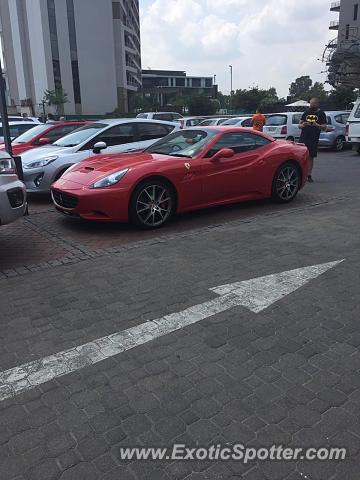 Ferrari California spotted in Pretoria, South Africa