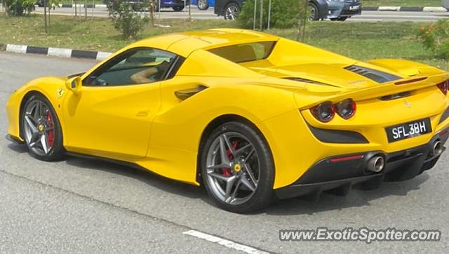 Ferrari F8 Tributo spotted in Singapore, Singapore