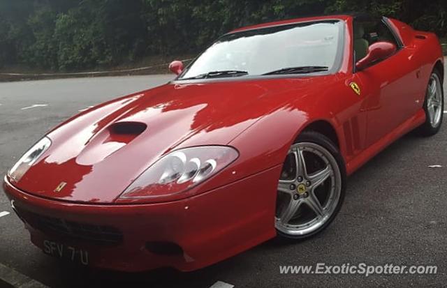Ferrari 575M spotted in Singapore, Singapore