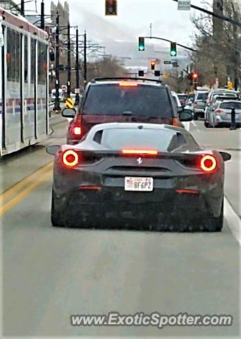 Ferrari 488 GTB spotted in Salt Lake City, Utah