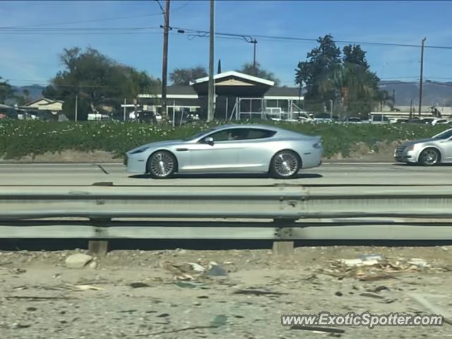 Aston Martin Rapide spotted in Yucaipa, California