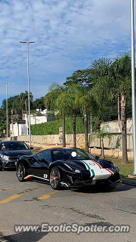 Ferrari 488 GTB spotted in São Paulo, Brazil