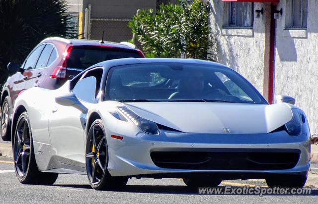 Ferrari 458 Italia spotted in Jacksonville, Florida