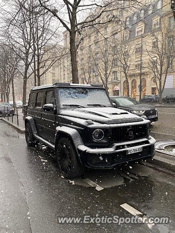 Mercedes 4x4 Squared spotted in Paris, France
