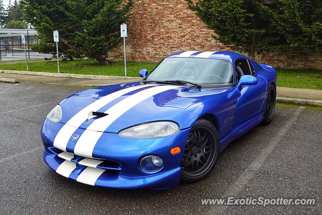 Dodge Viper spotted in Seattle, Washington