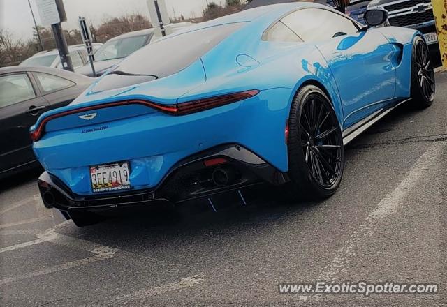Aston Martin Vantage spotted in Potomac, Maryland