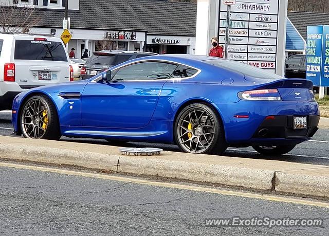Aston Martin Vantage spotted in Potomac, Maryland