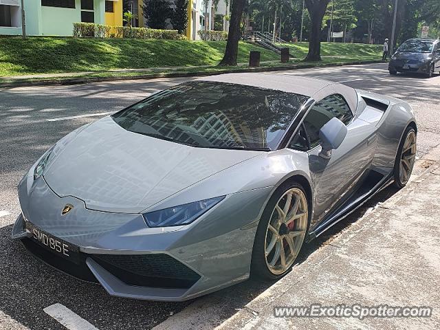 Lamborghini Huracan spotted in Singapore, Singapore