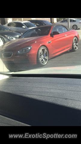 BMW M6 spotted in Fontana, California
