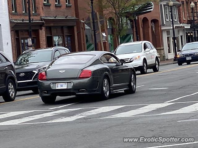 Bentley Continental spotted in Washington DC, United States