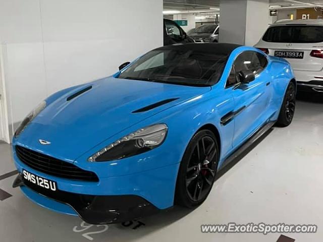 Aston Martin Vanquish spotted in Singapore, Singapore
