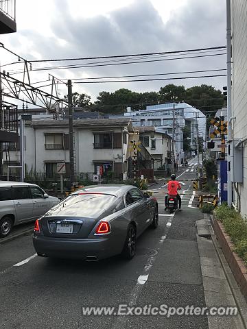 Rolls-Royce Wraith spotted in Toyo, Japan