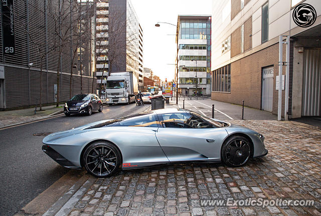 Mclaren Speedtail spotted in Ivry sur Seine, France