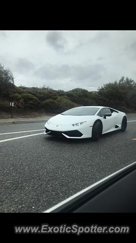 Lamborghini Huracan spotted in Upland, California
