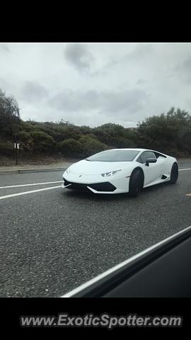 Lamborghini Huracan spotted in Upland, California