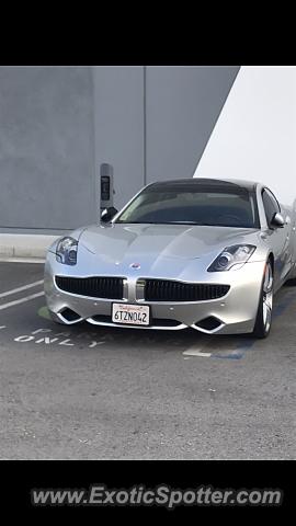 Fisker Karma spotted in Upland, California