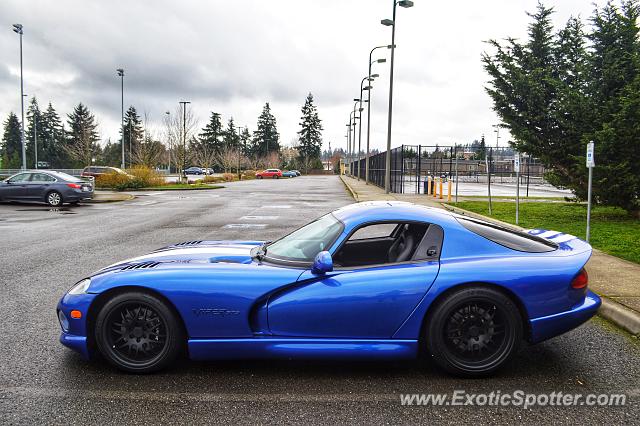 Dodge Viper spotted in Seattle, Washington