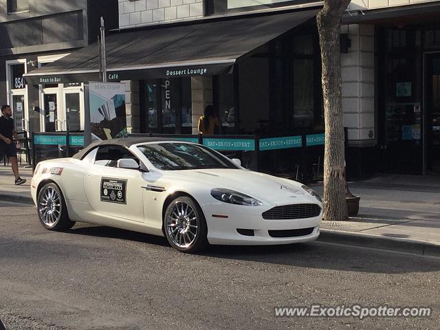 Aston Martin DB9 spotted in Calgary, Canada