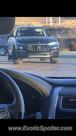 Maserati Levante spotted in Yucaipa, California