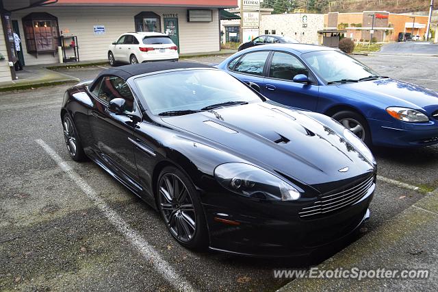 Aston Martin DBS spotted in Edmonds, Washington
