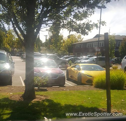 Lamborghini Huracan spotted in Salem, Oregon