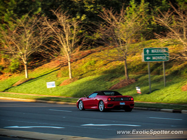 Ferrari 360 Modena spotted in Charlotte, North Carolina