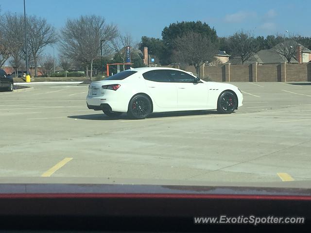 Maserati Ghibli spotted in Dallas, Texas