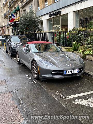 Chevrolet Corvette Z06 spotted in PARIS, France
