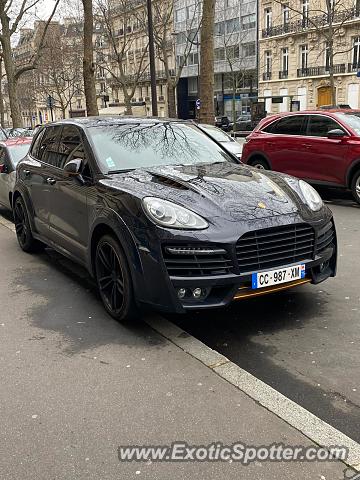 Porsche Cayenne Gemballa 650 spotted in PARIS, France