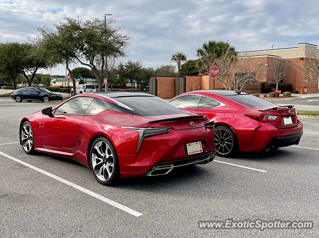 Lexus LC 500 spotted in Jacksonville, Florida