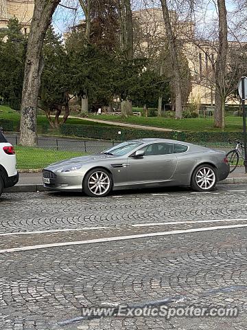 Aston Martin DB9 spotted in PARIS, France