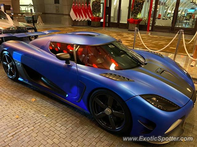 Koenigsegg Agera spotted in Singapore, Singapore
