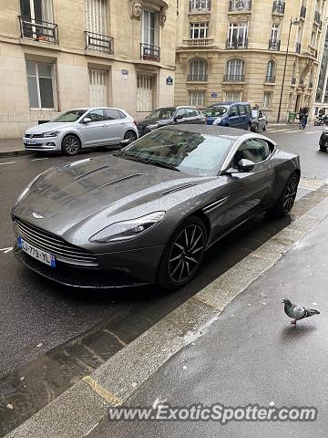 Aston Martin DB11 spotted in Paris, France