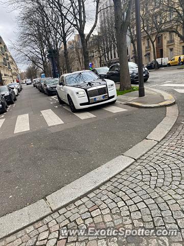 Rolls-Royce Ghost spotted in PARIS, France