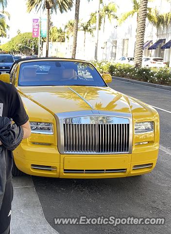 Rolls-Royce Phantom spotted in Beverly Hills, California