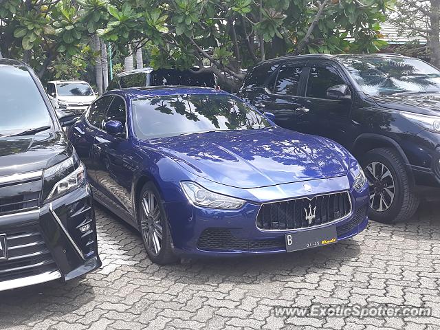 Maserati Ghibli spotted in Jakarta, Indonesia