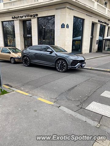 Lamborghini Urus spotted in PARIS, France