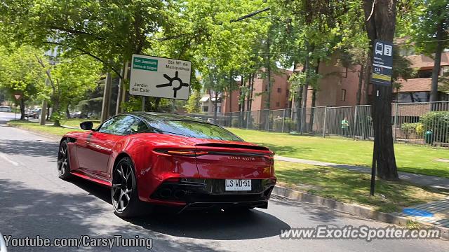 Aston Martin DBS spotted in Santiago, Chile