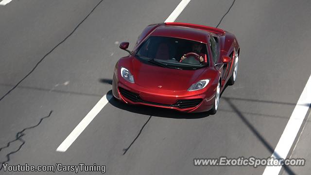 Mclaren MP4-12C spotted in Santiago, Chile