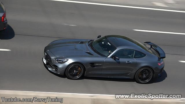 Mercedes AMG GT spotted in Santiago, Chile