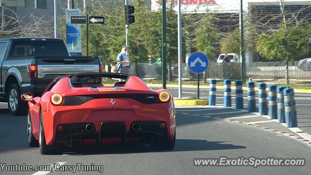 Ferrari 458 Italia spotted in Santiago, Chile