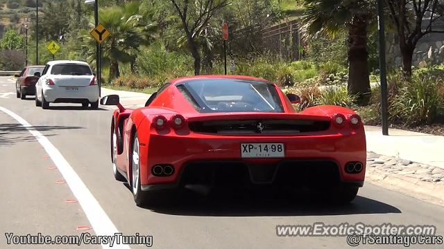 Ferrari Enzo spotted in Santiago, Chile
