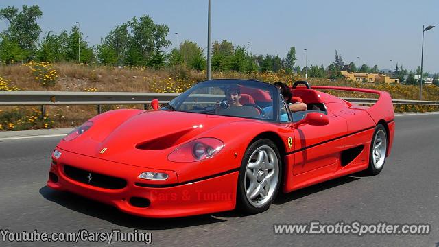 Ferrari F50 spotted in Santiago, Chile