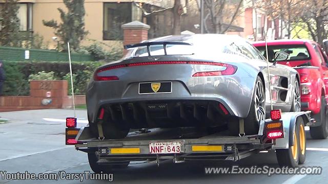 Aston Martin One-77 spotted in Santiago, Chile