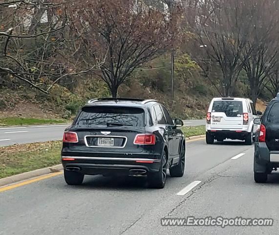 Bentley Bentayga spotted in Ellicott City, Maryland