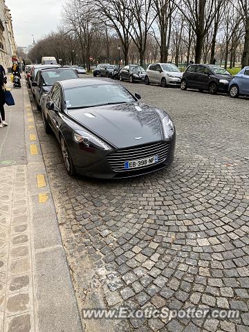 Aston Martin Rapide spotted in PARIS, France