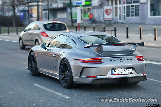 Porsche 911 GT3 spotted in Warsaw, Poland