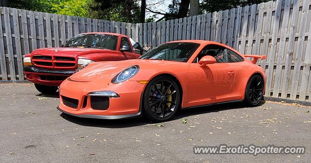 Porsche 911 GT3 spotted in Cleveland, Ohio