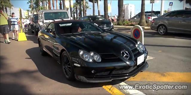 Mercedes SLR spotted in Monaco, Monaco